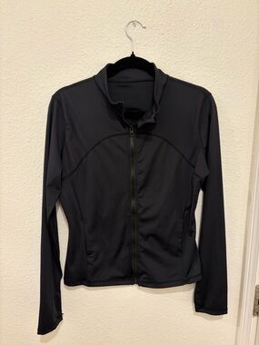 Amazon Essentials Black Full-Zip Lightweight Jacket